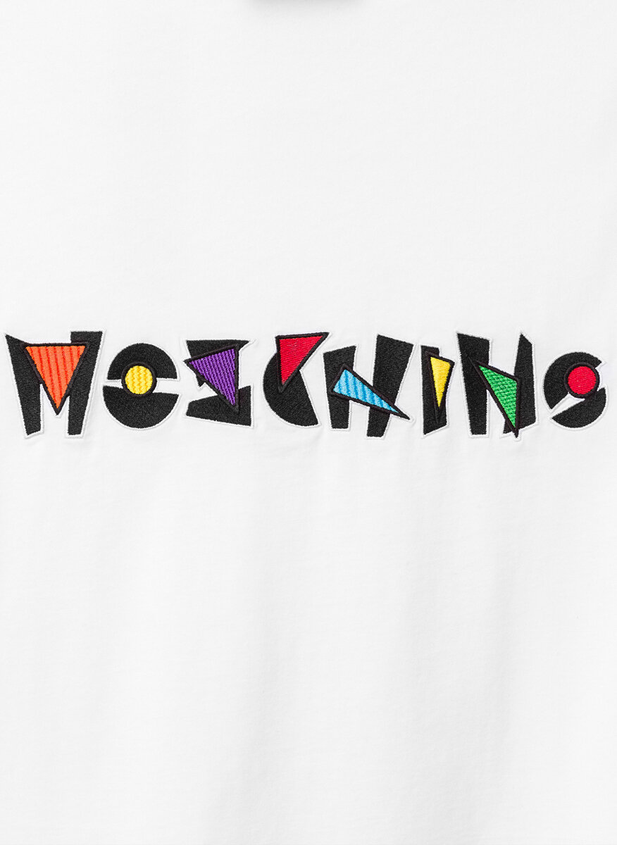 Тишърт с лого Moschino