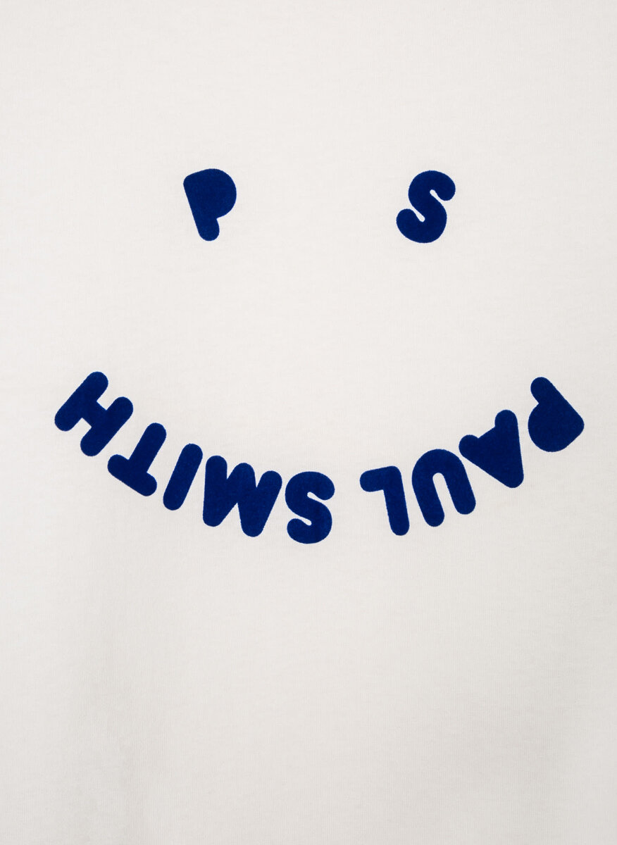 Тишърт с принт 'Happy' Paul Smith