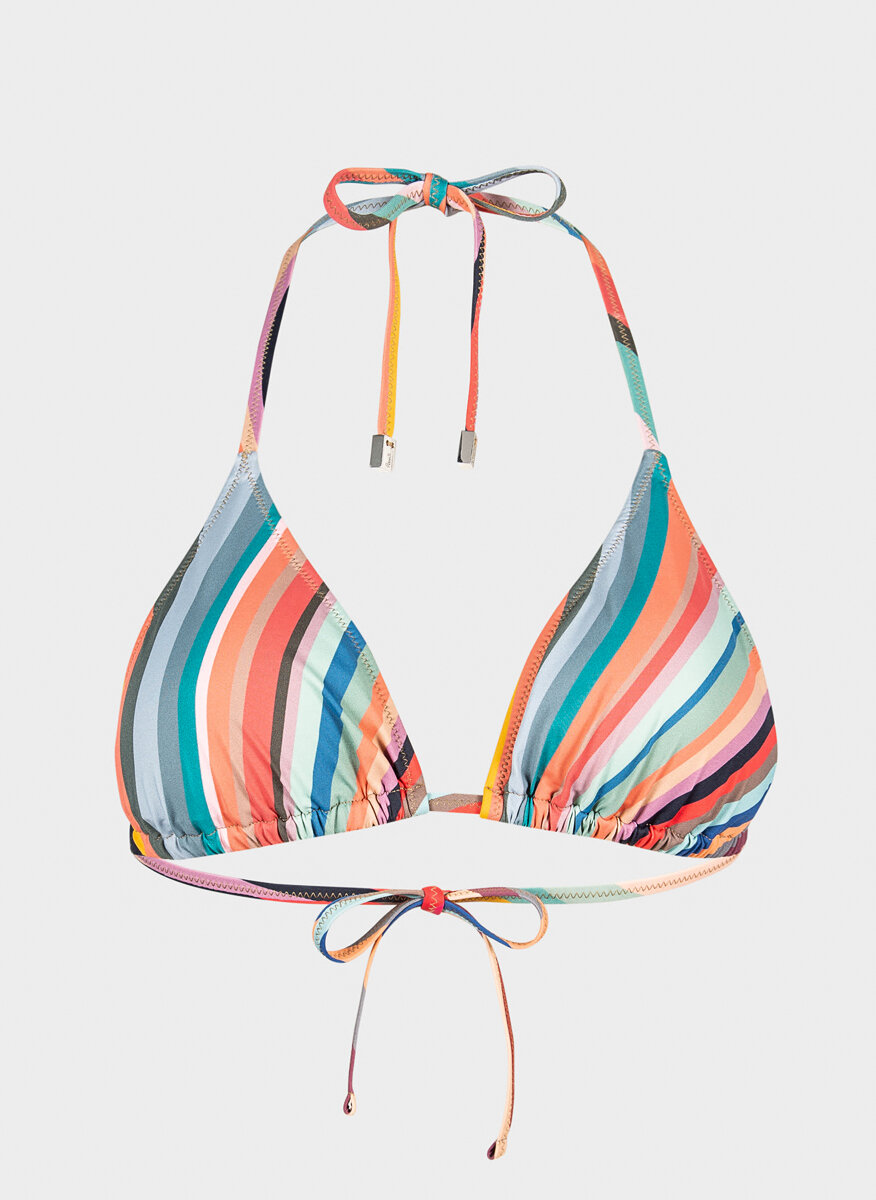 Горнище на бански със 'Swirl' принт Paul Smith