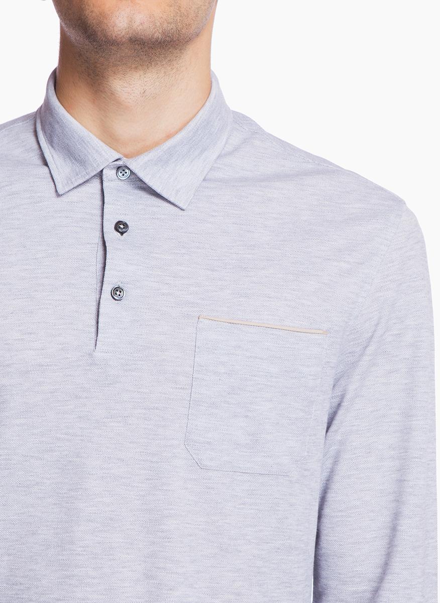 Полошърт от памук Ermenegildo Zegna