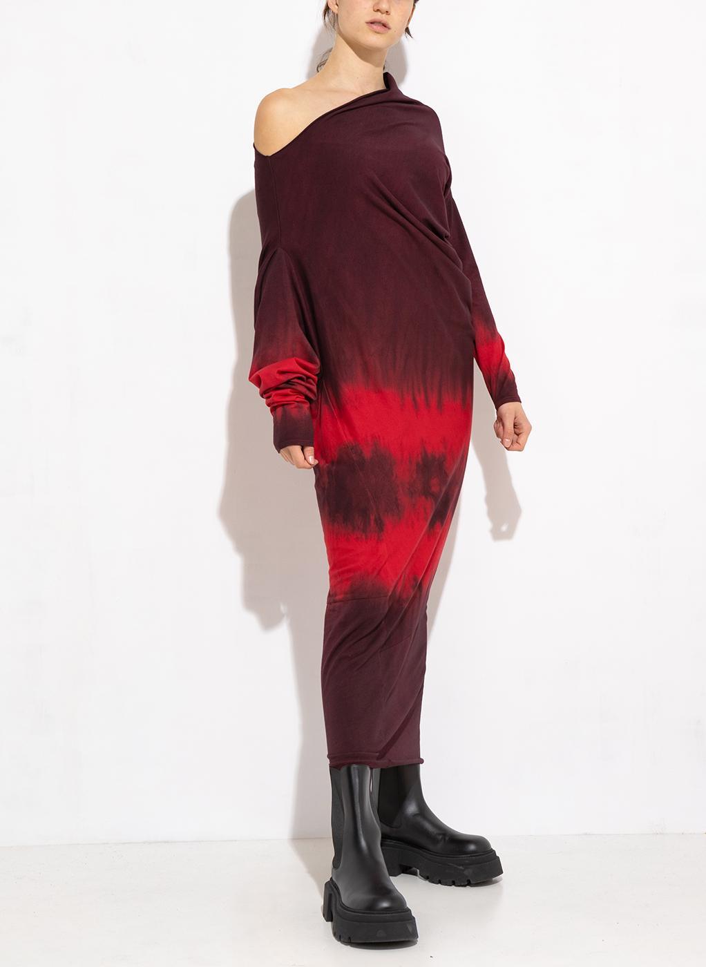Рокля с 'Tie-dye' принт Sportmax