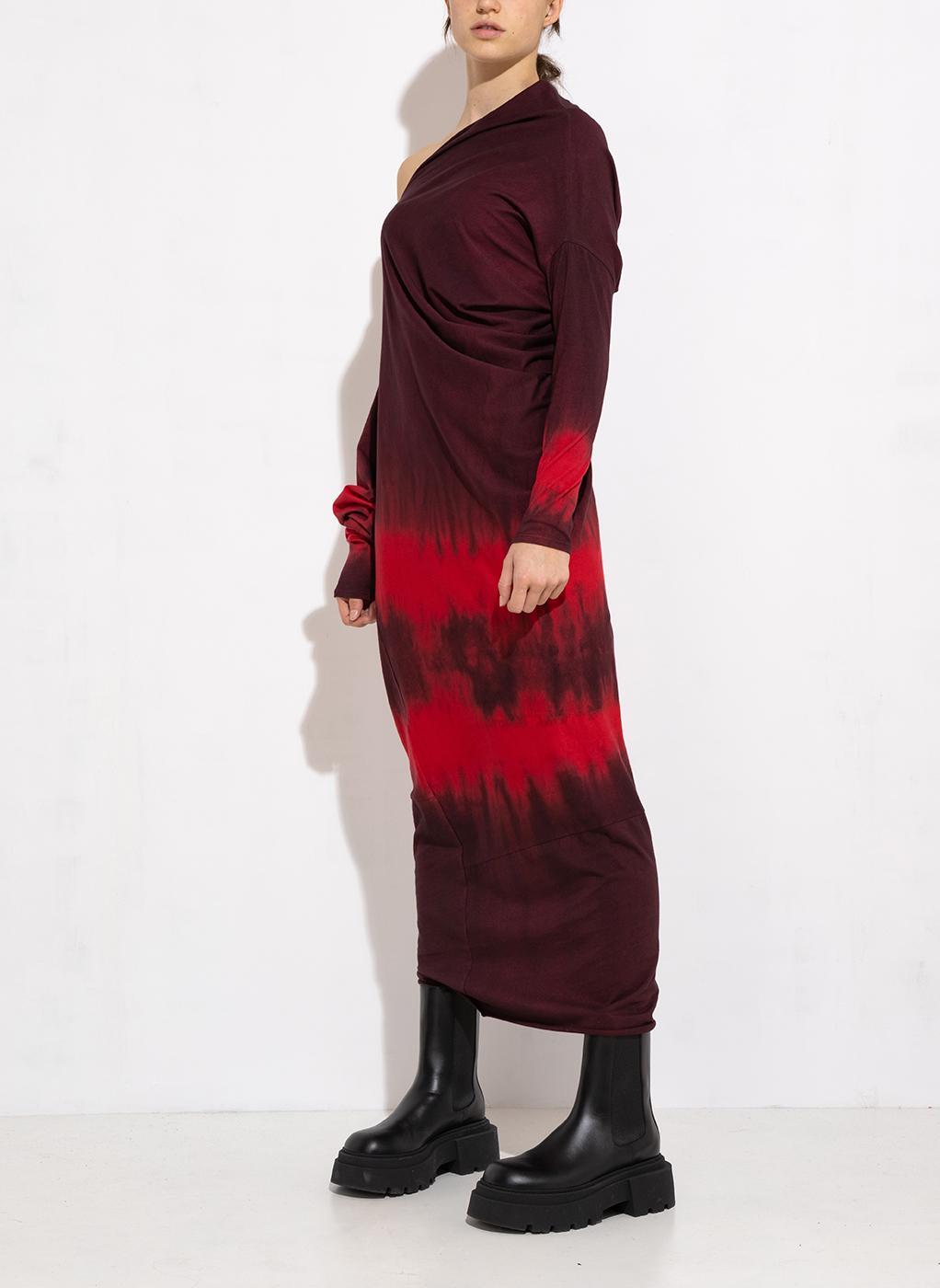Рокля с 'Tie-dye' принт Sportmax