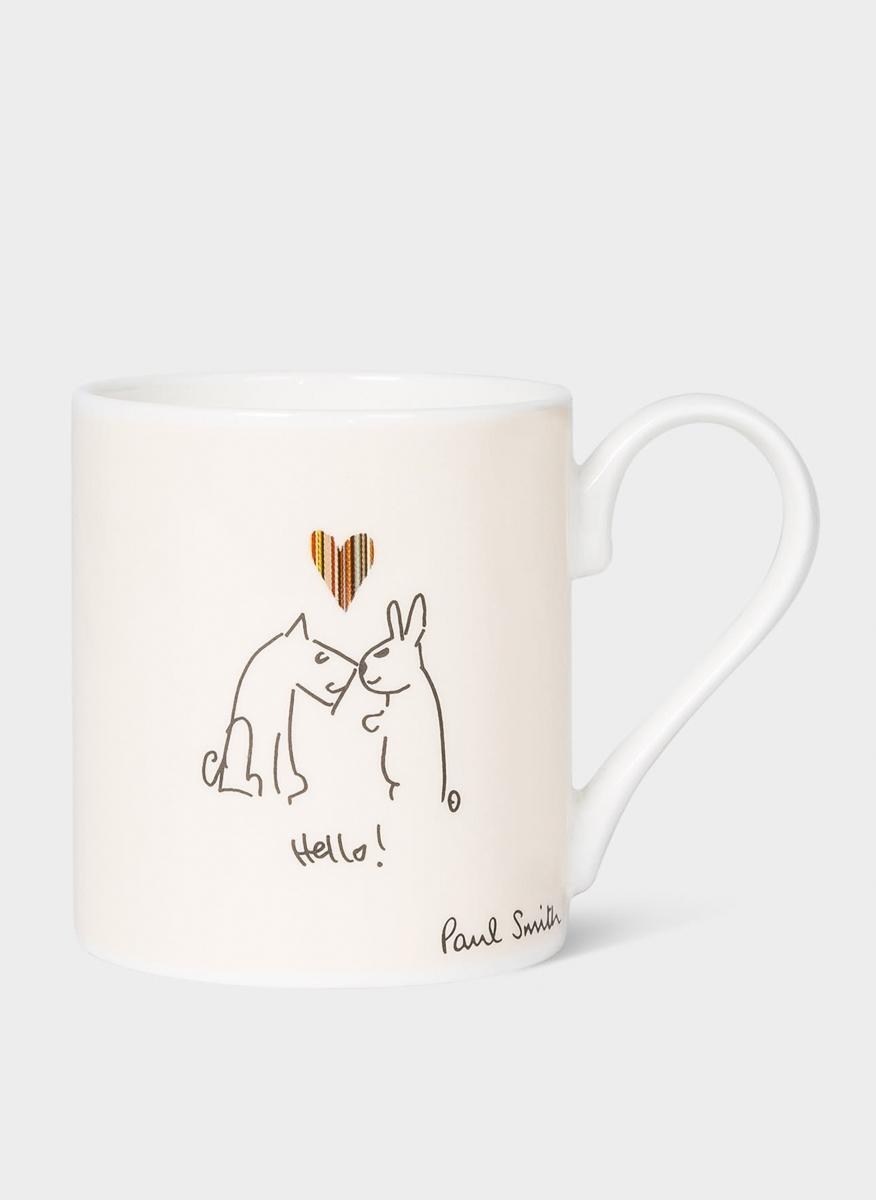 Чаша с 'Dog and Rabbit' принт Paul Smith