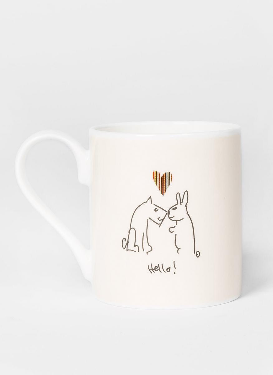 Чаша с 'Dog and Rabbit' принт Paul Smith