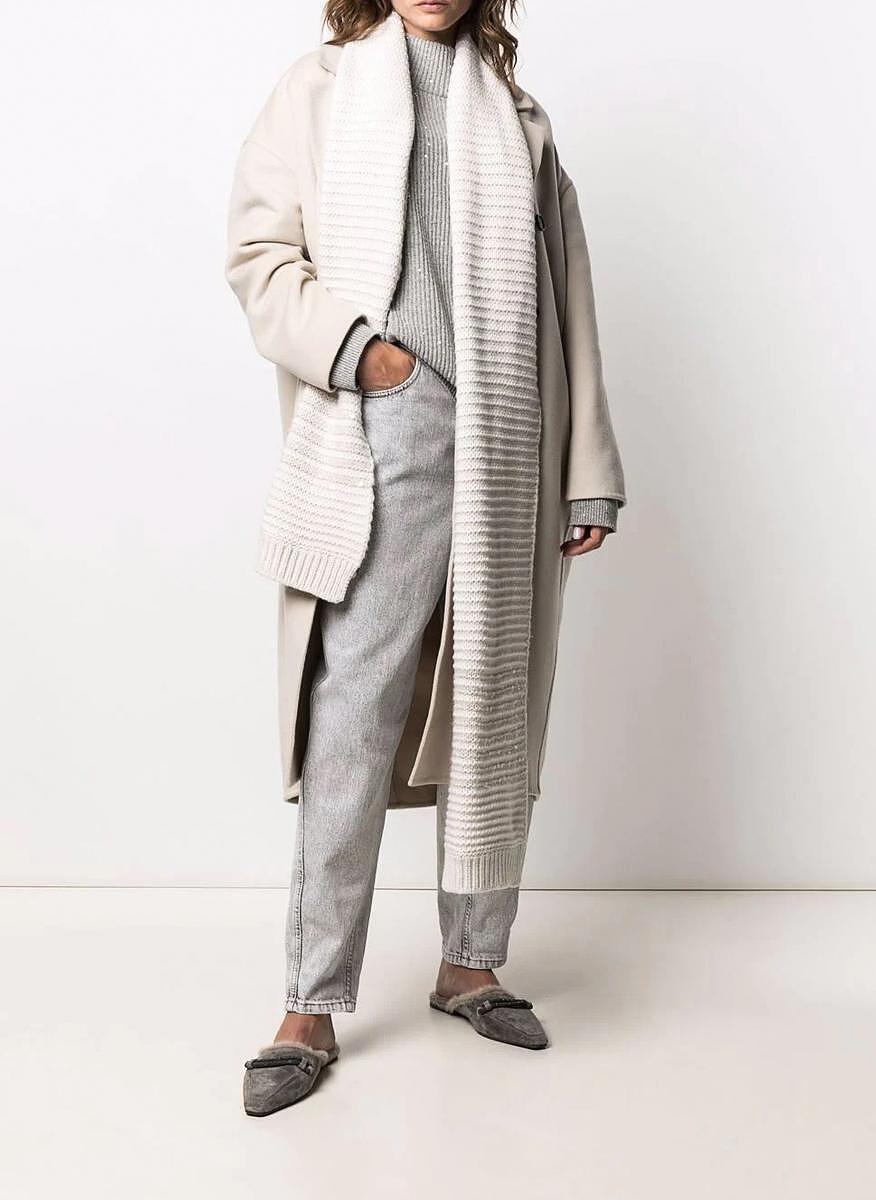 Шал с пайети Brunello Cucinelli