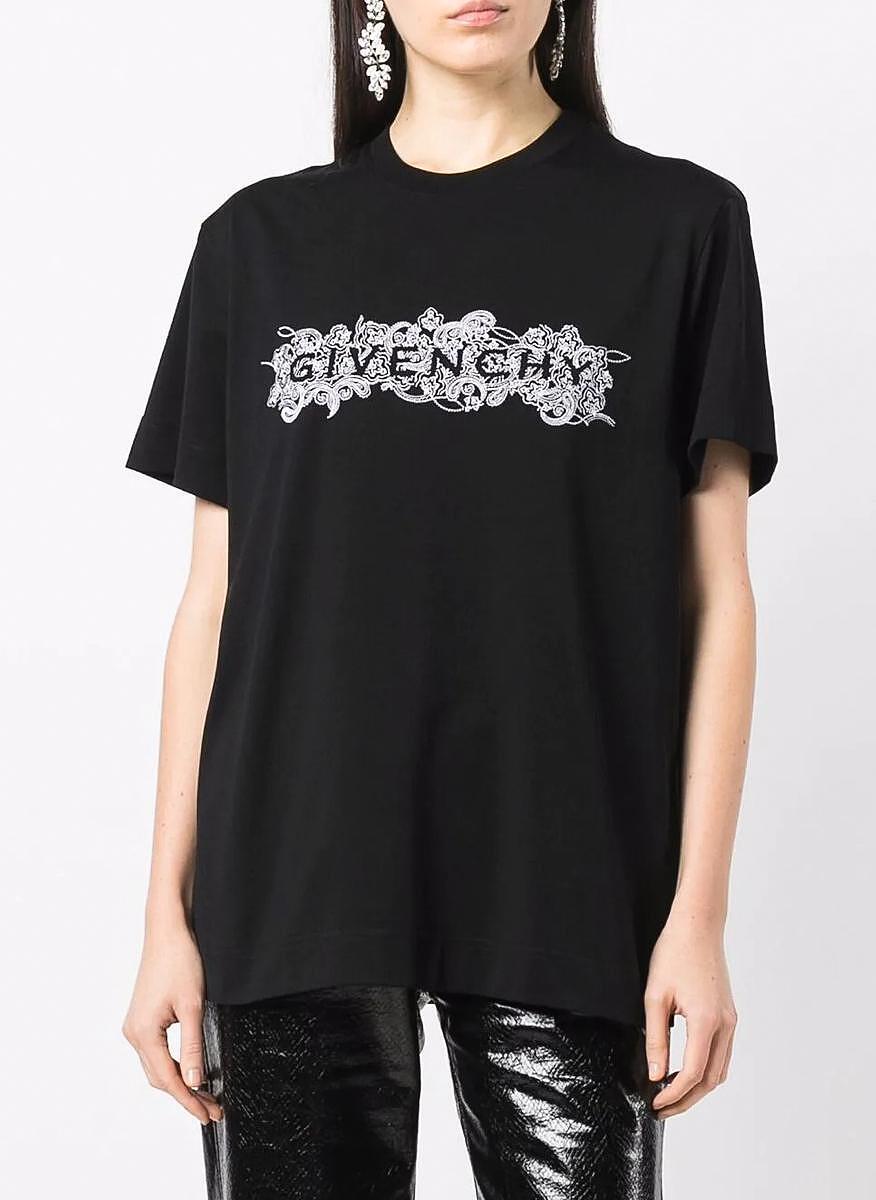 Тишърт с лого принт Givenchy