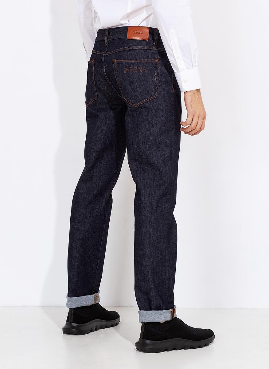 Деним от памук Z Zegna