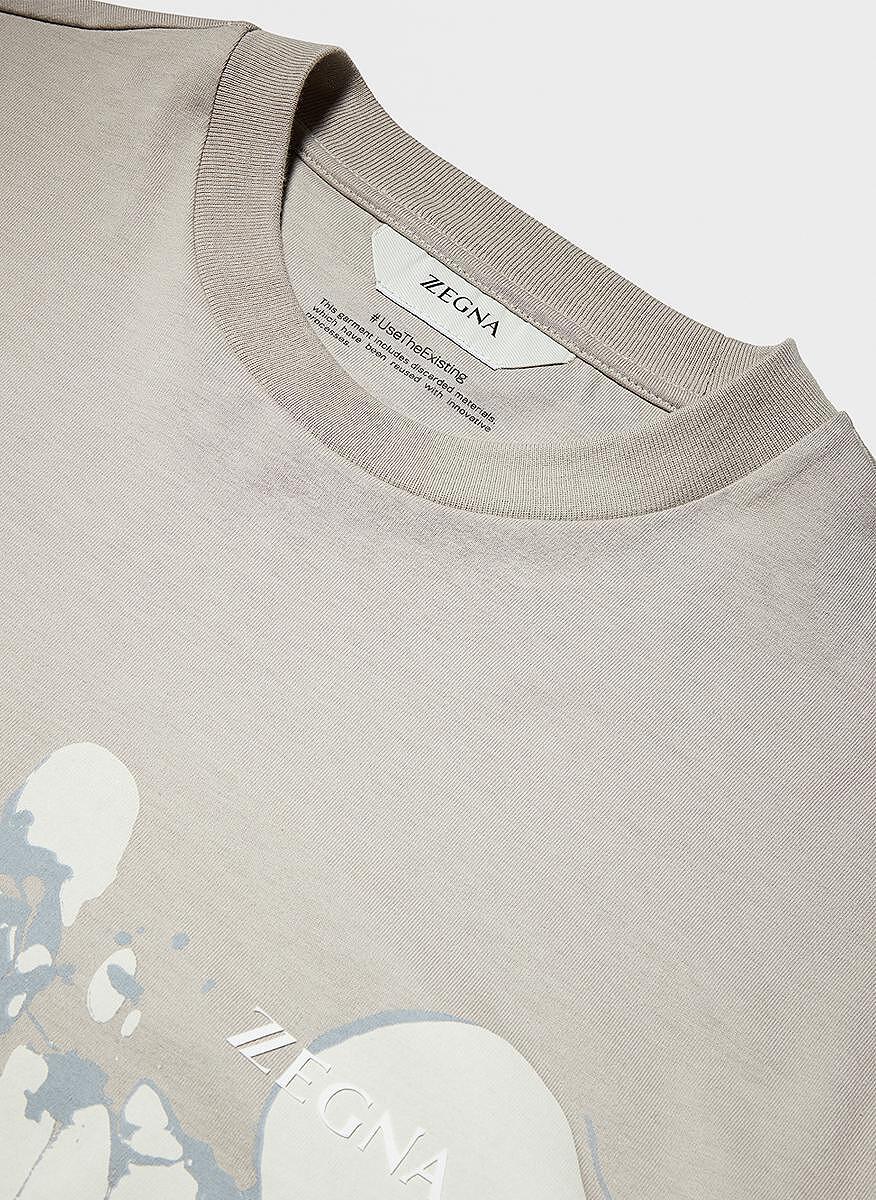 Тишърт с принт Z Zegna