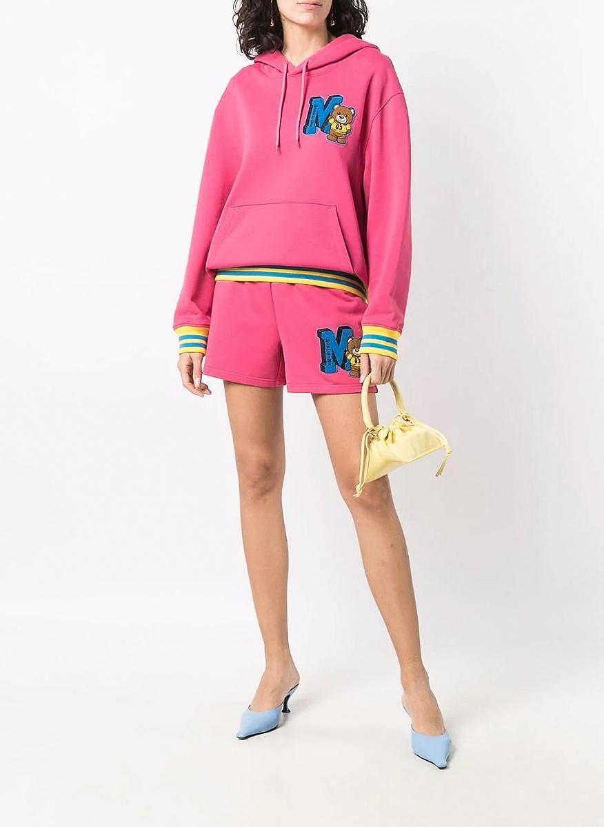Къс панталон с 'Teddy' лого Moschino Couture