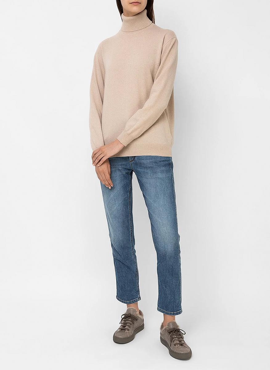 Деним с износен ефект Brunello Cucinelli