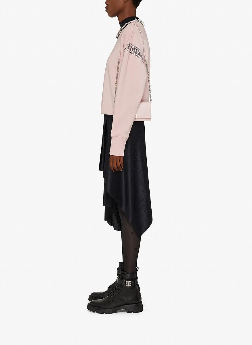 Суитшърт с дантела и лого Givenchy