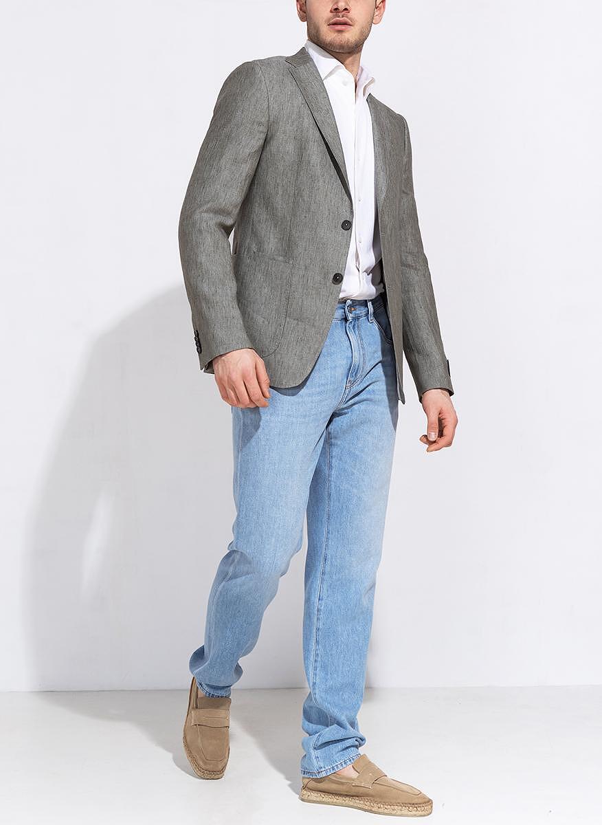 Сако от лен Ermenegildo Zegna
