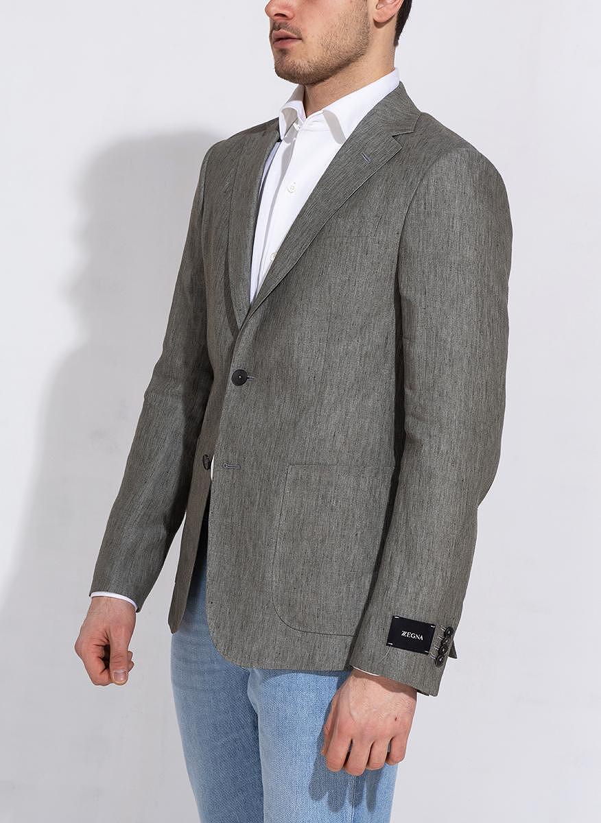 Сако от лен Ermenegildo Zegna