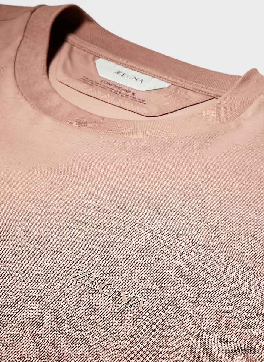 Тишърт с лого Z Zegna