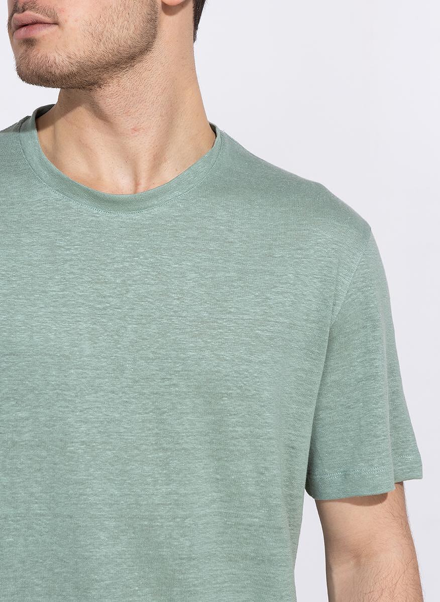Тишърт от лен Ermenegildo Zegna