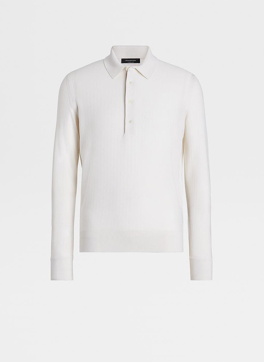 Полошърт от кашмир и коприна Ermenegildo Zegna