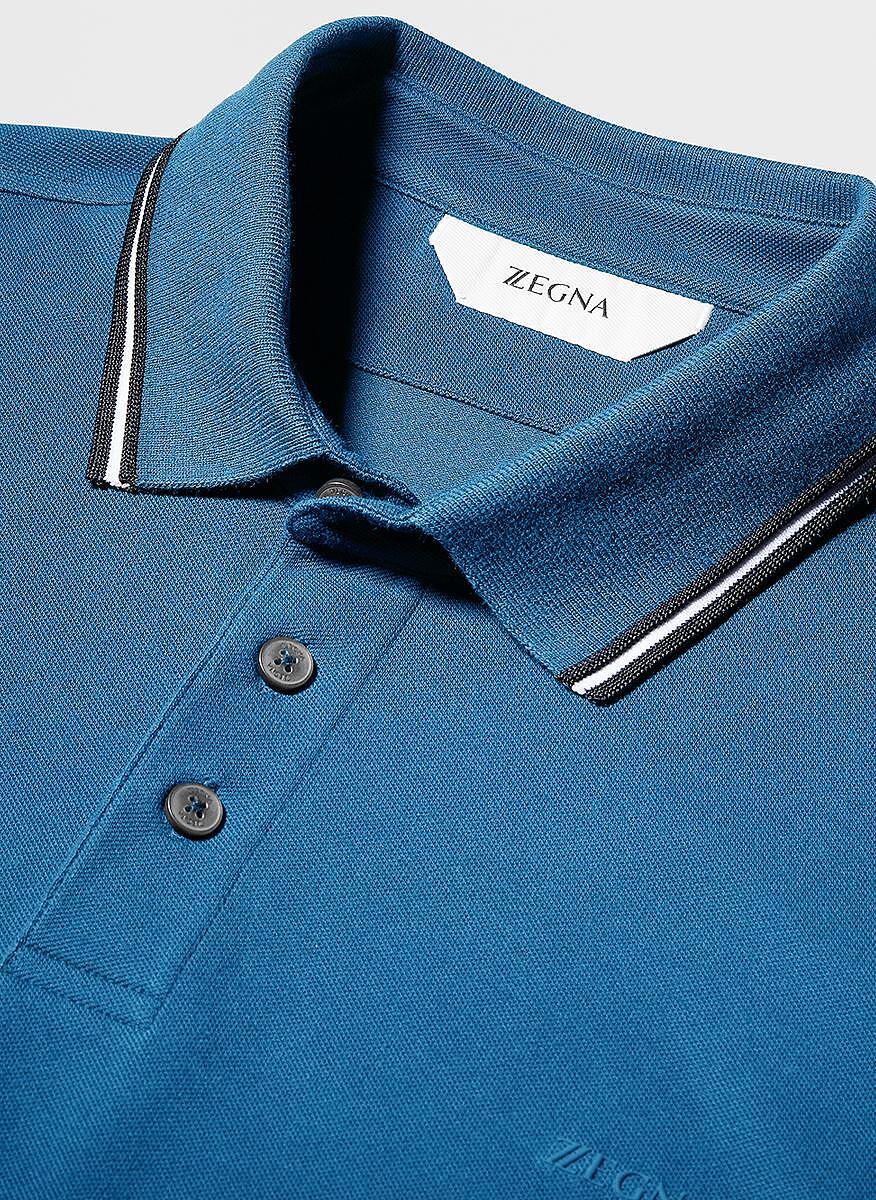 Полошърт от памук Ermenegildo Zegna