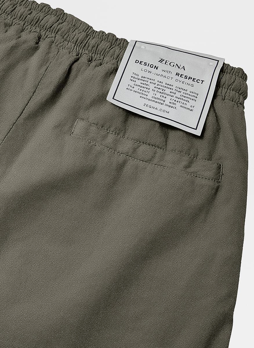 Къс панталон от памук Ermenegildo Zegna