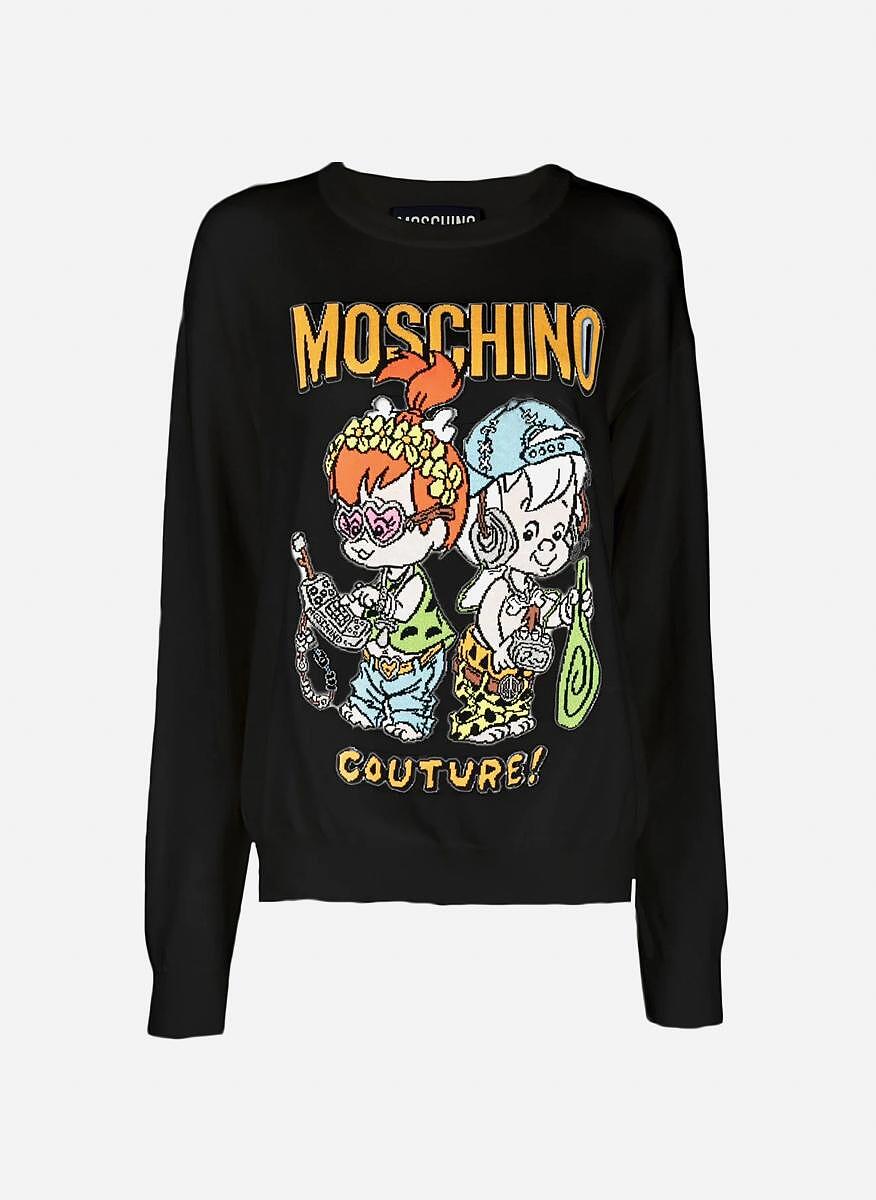 Пуловер Moschino 'The Flintstones'