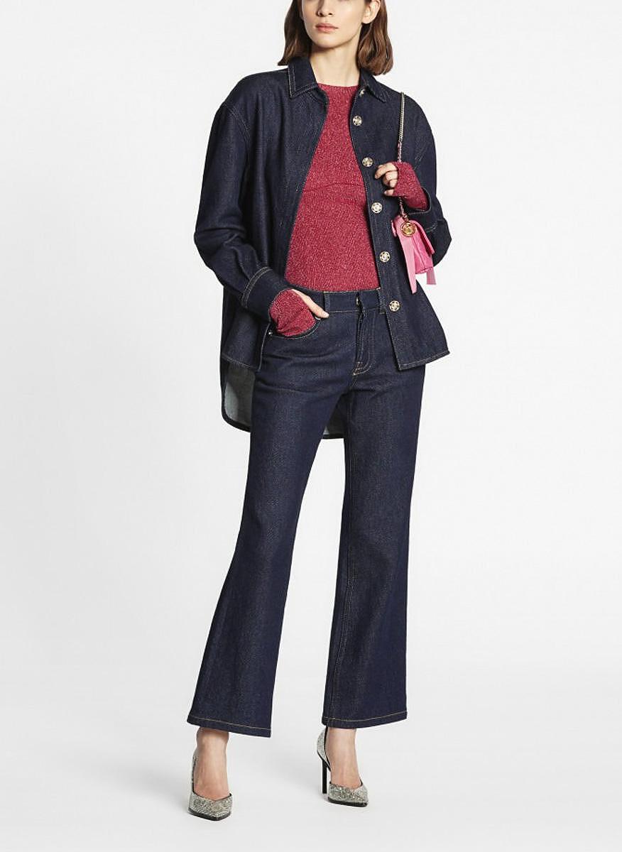 Разкроен деним Lanvin