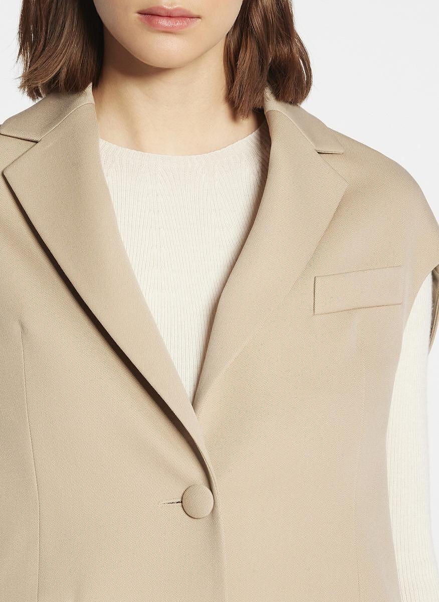 O'sized елек от вълна Lanvin