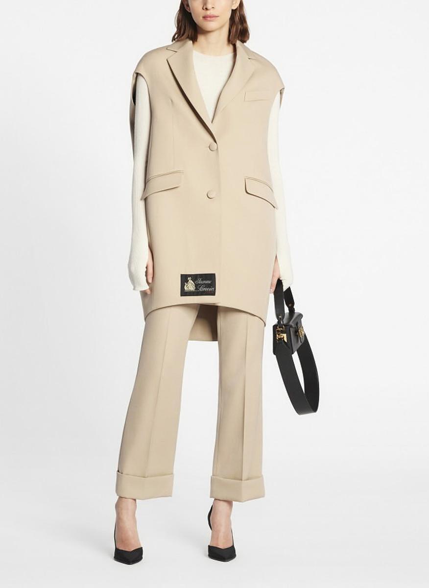 O'sized елек от вълна Lanvin