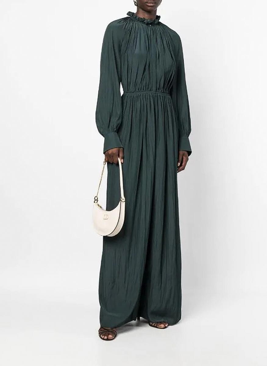 Гащеризон с плисиран дизайн charmeuse Lanvin