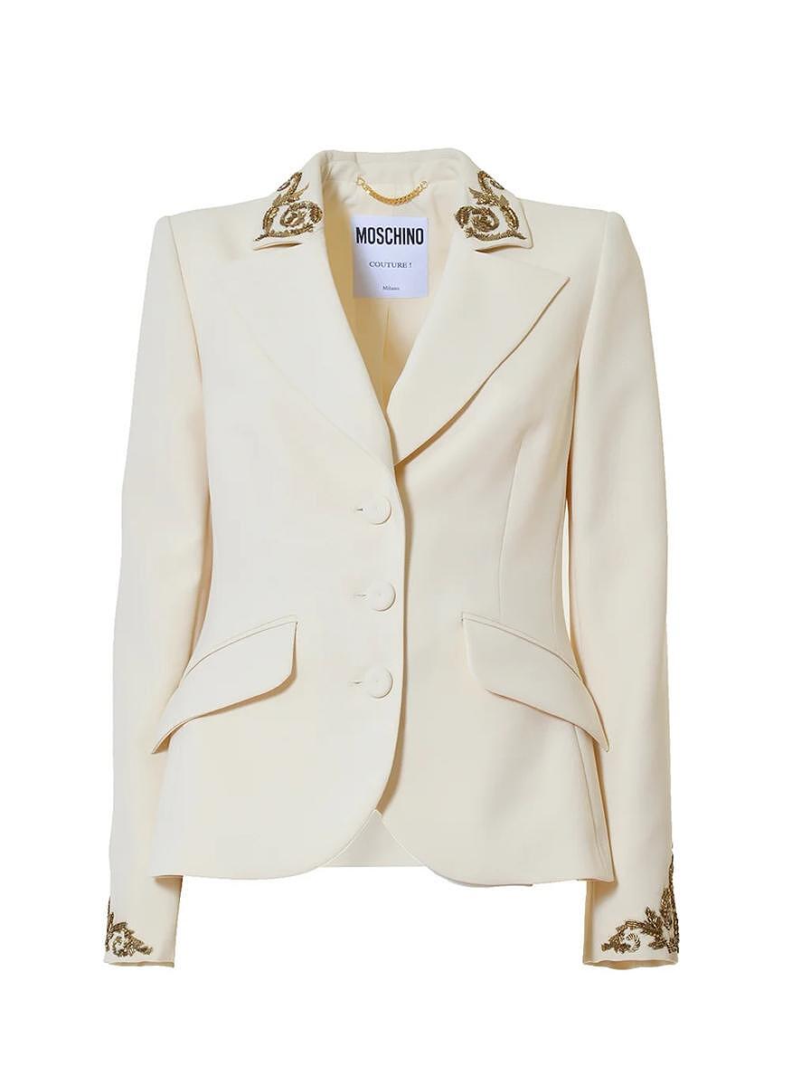 Сако с бродерия Moschino