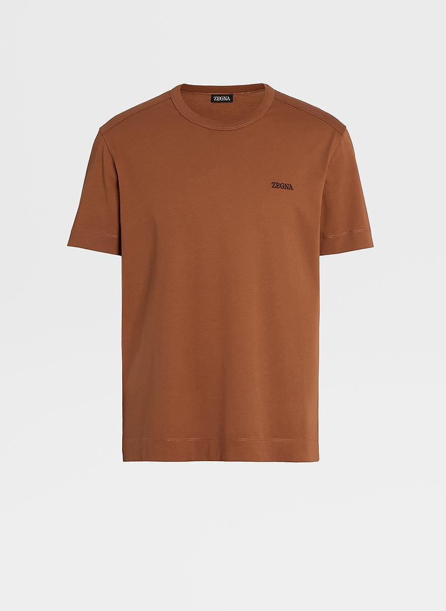 Тишърт с лого Zegna