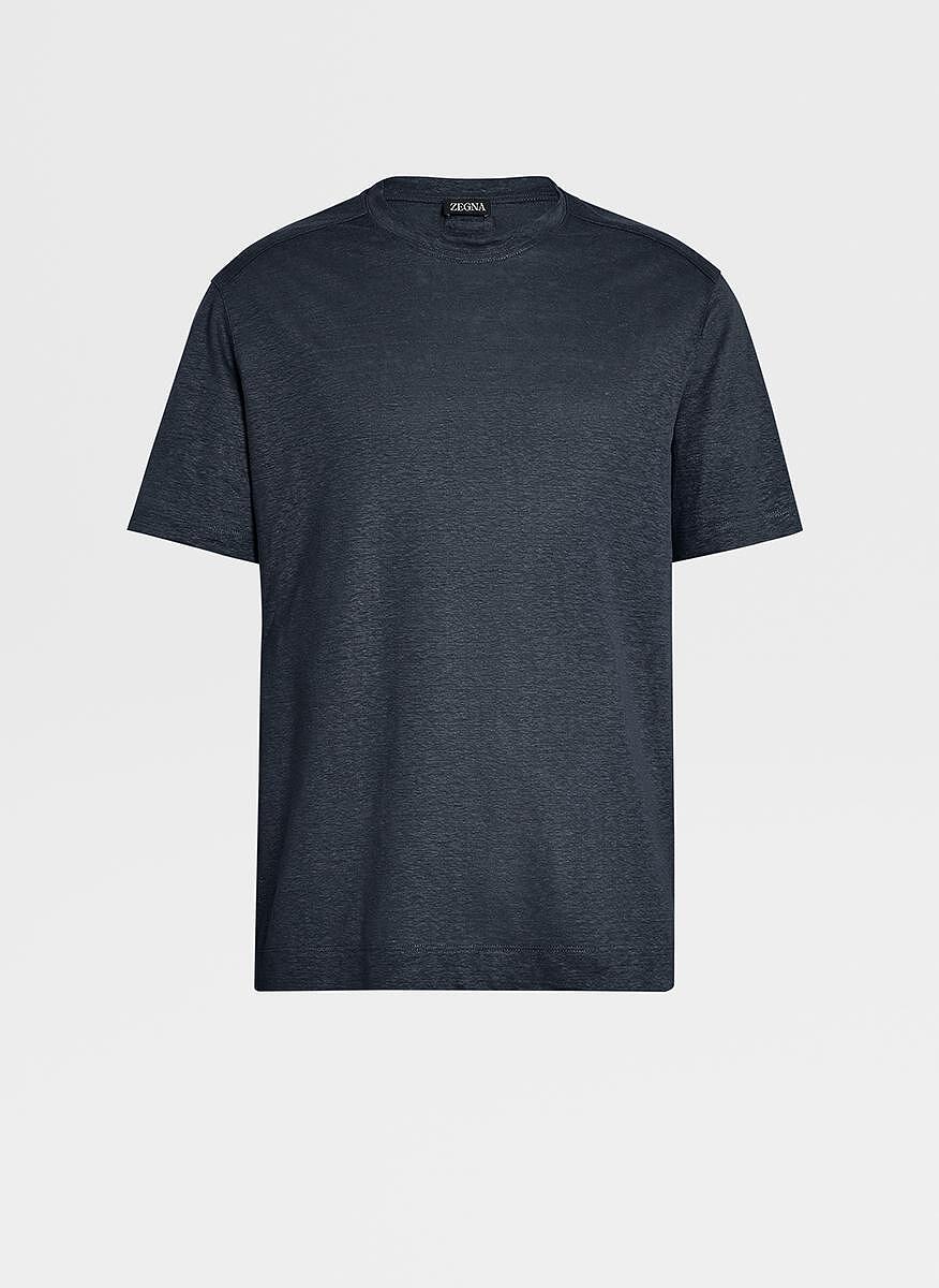 Тишърт от 100% лен Zegna