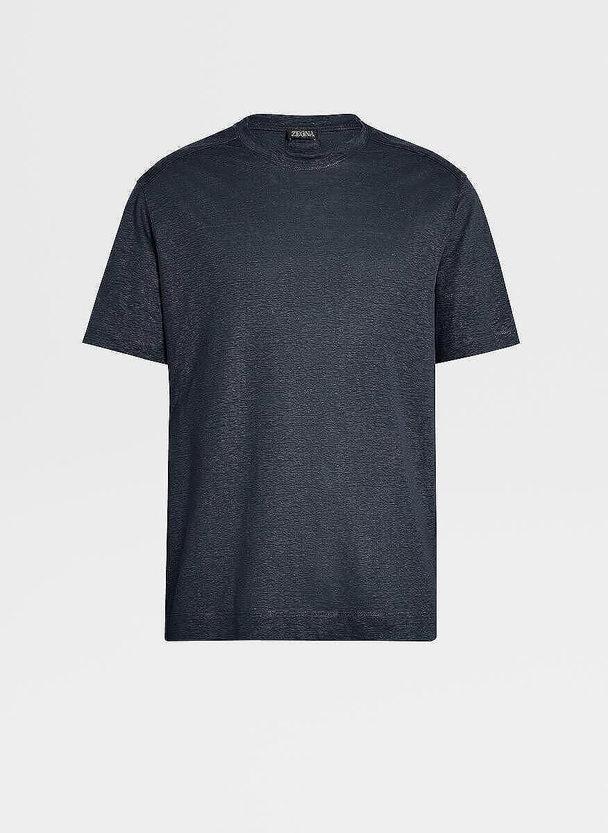Тишърт от 100% лен Zegna