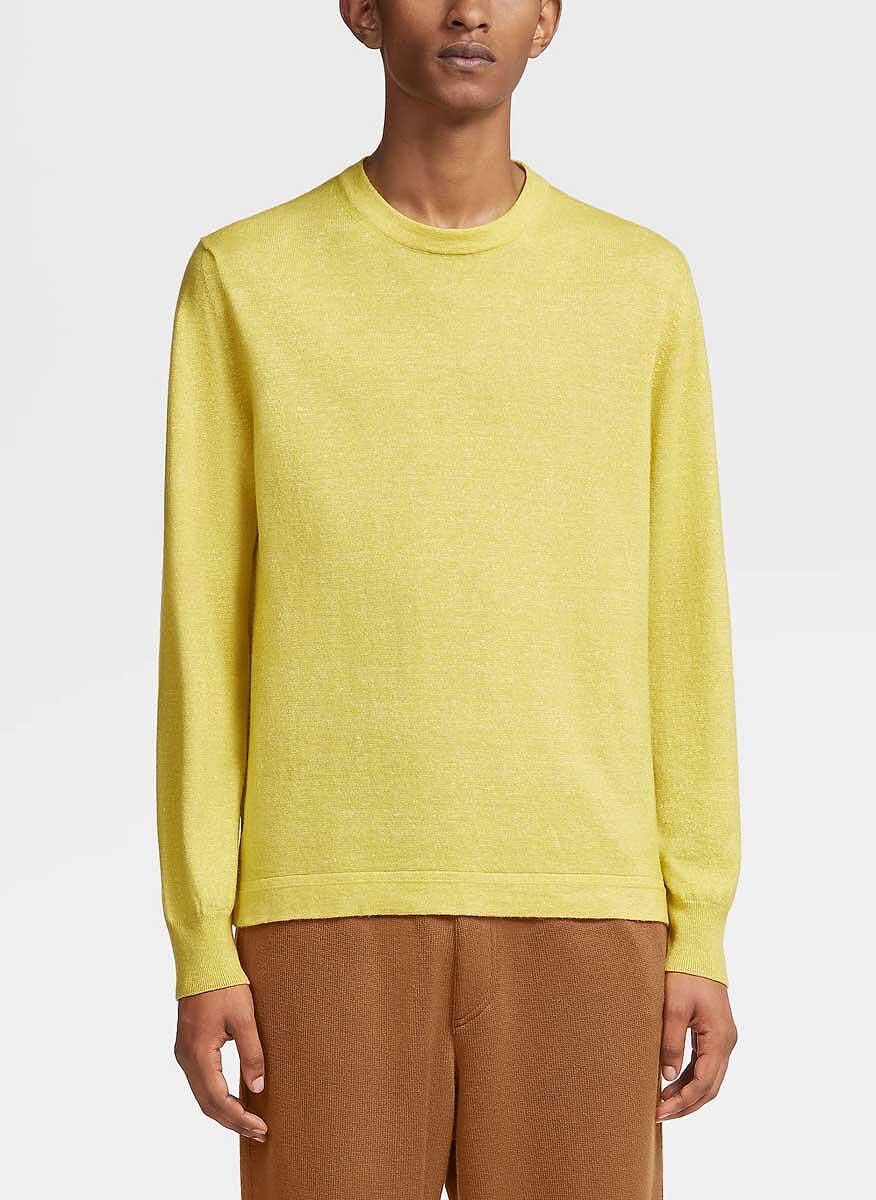 Блуза от кашмир и лен 'Oasi Cashmere' Zegna