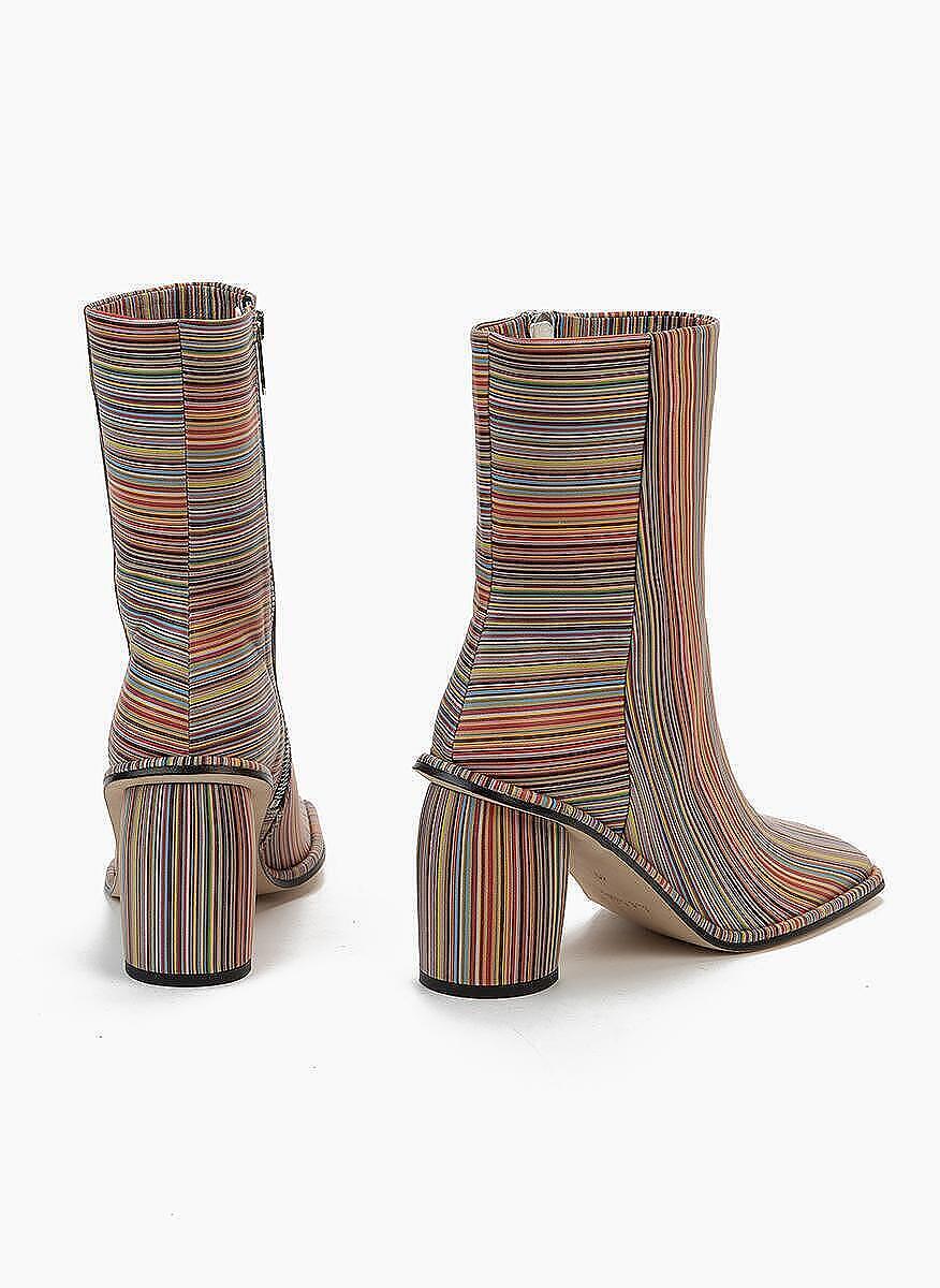 Боти с принт 'Signature Stripe' Paul Smith