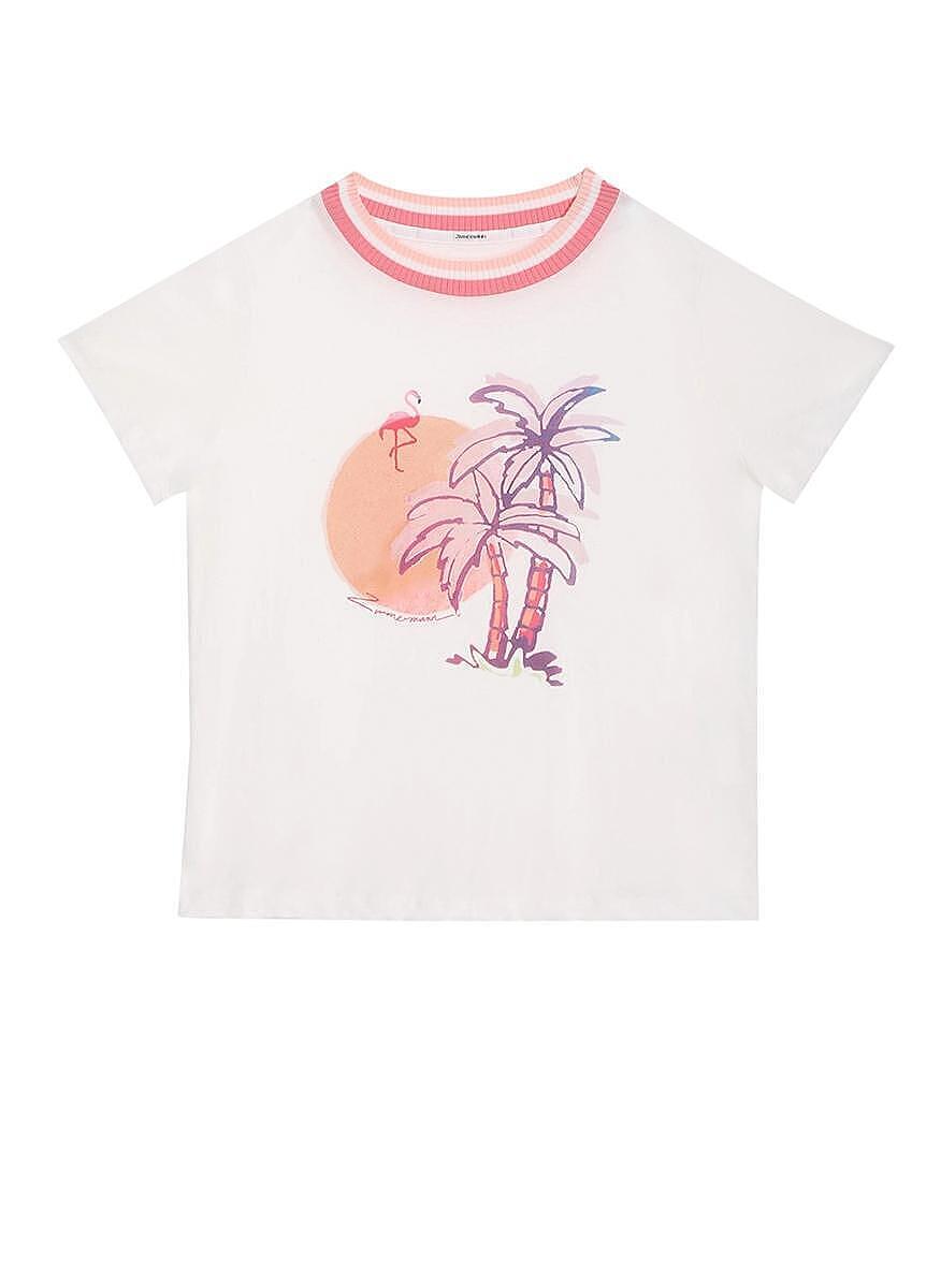 Тишърт с `Pattie` принт Zimmermann Kids