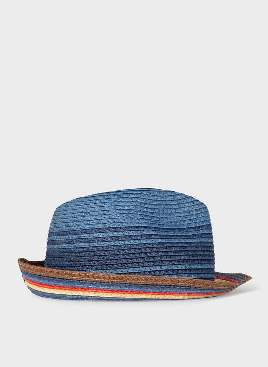 Сламена шапка с 'Artist Stripe' детайл Paul Smith