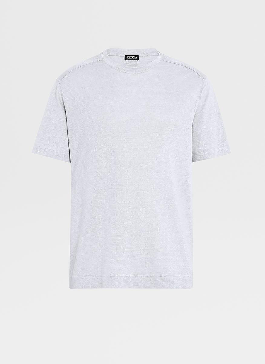Тишърт от 100% лен Zegna