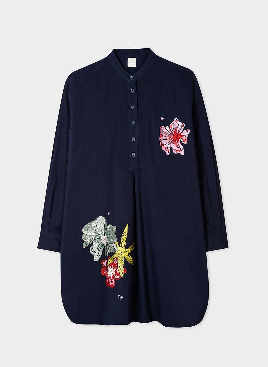 Туника с бродерия Paul Smith