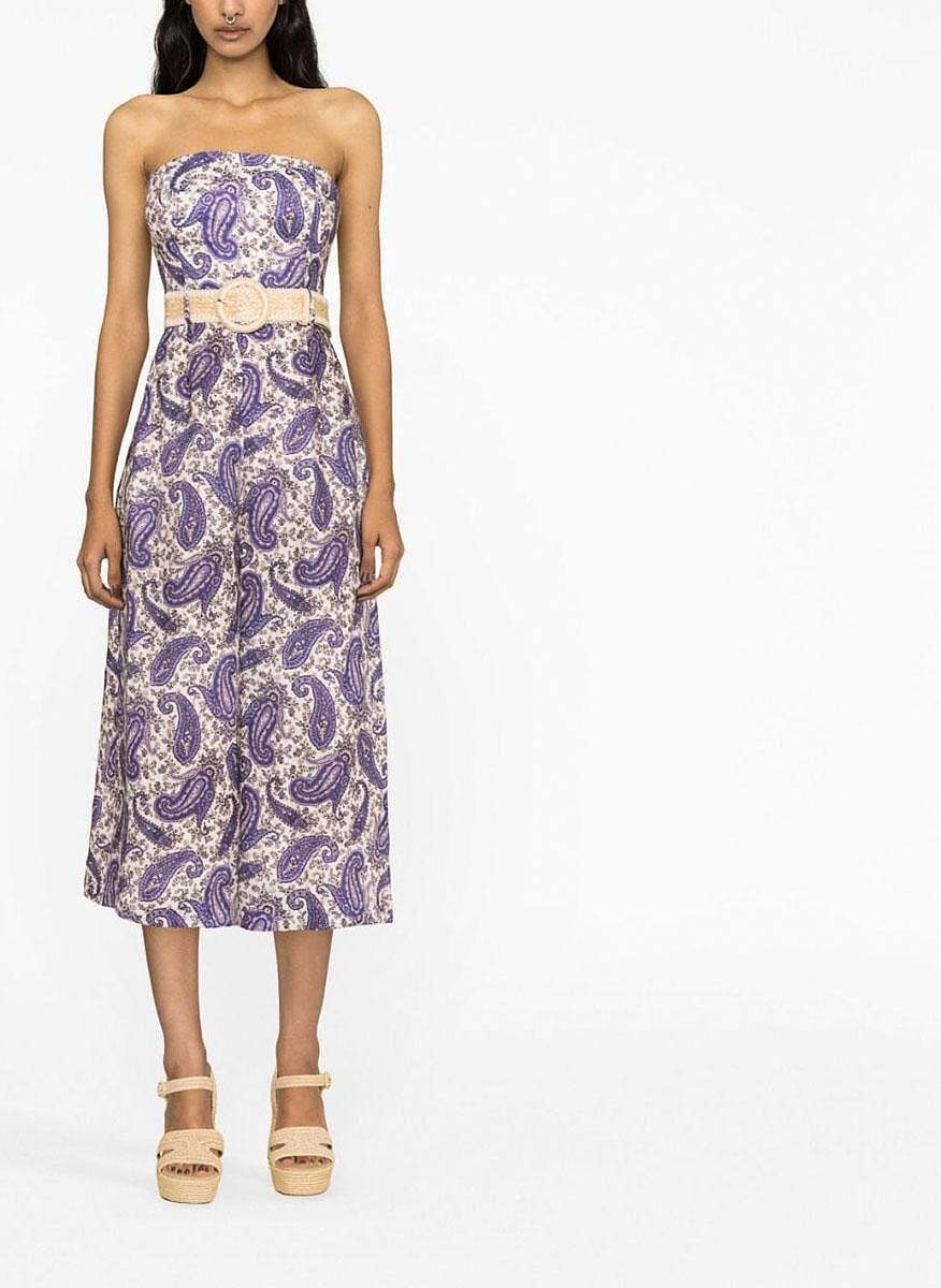 Гащеризон с принт 'Paisley' Zimmermann