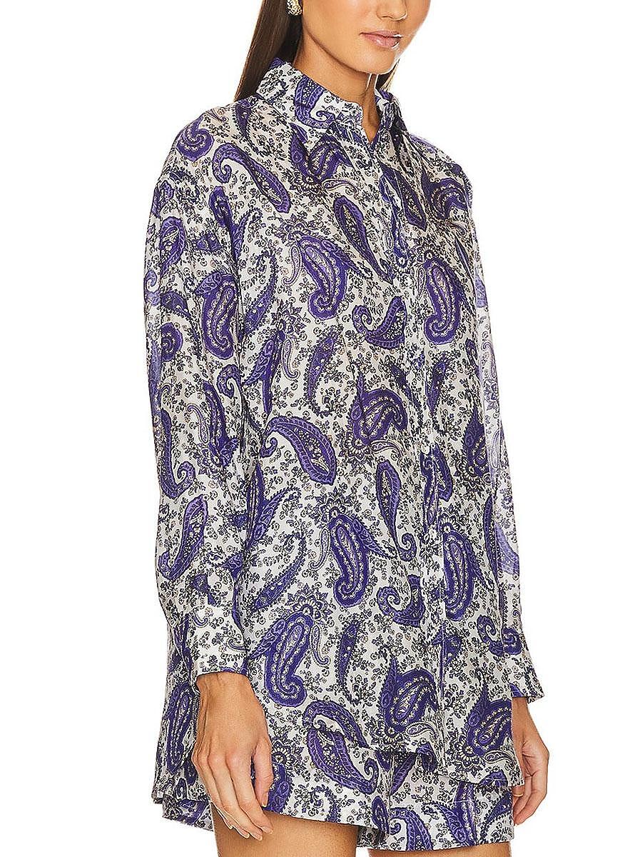 Риза с принт 'Paisley' Zimmermann