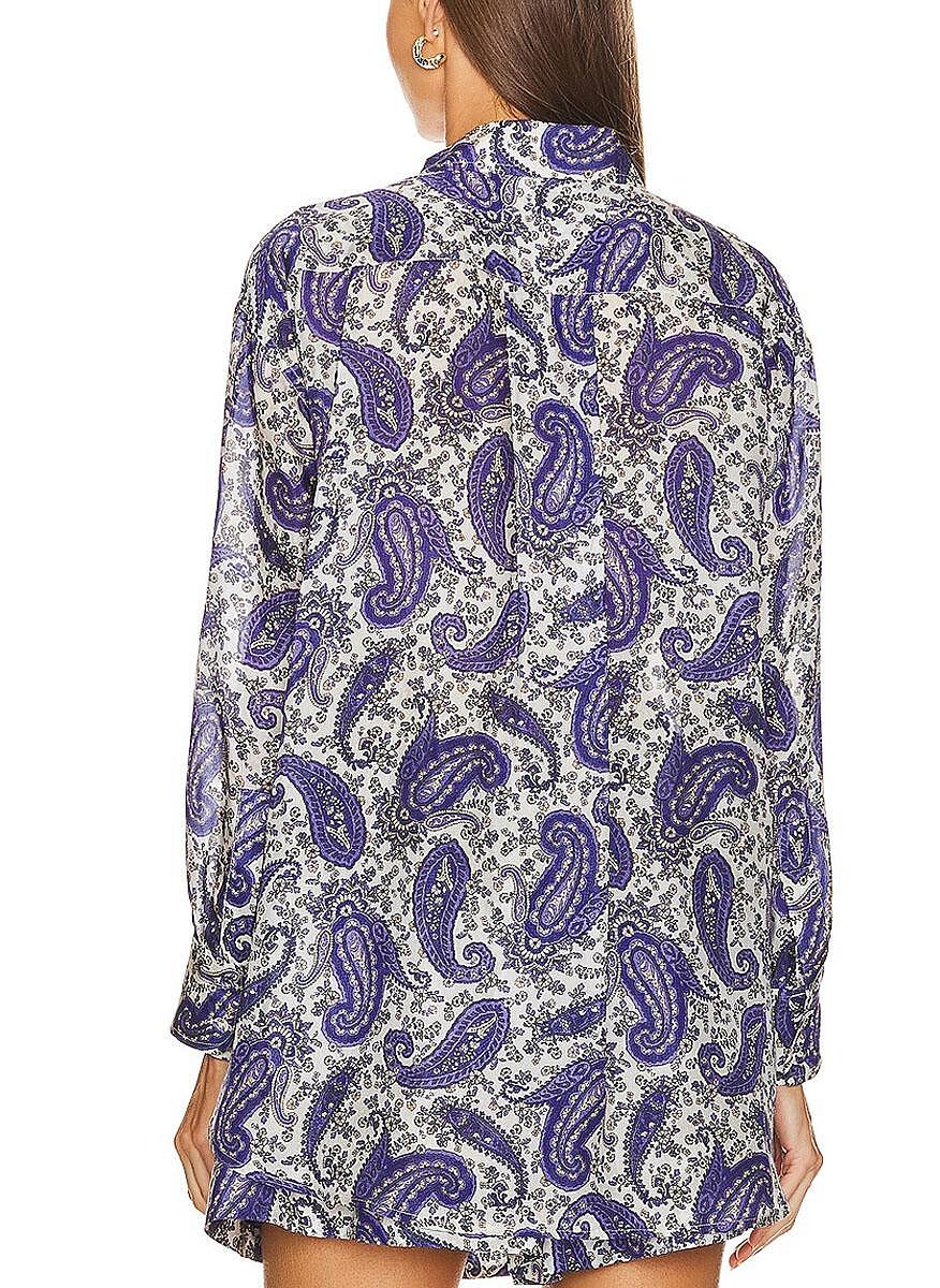 Риза с принт 'Paisley' Zimmermann