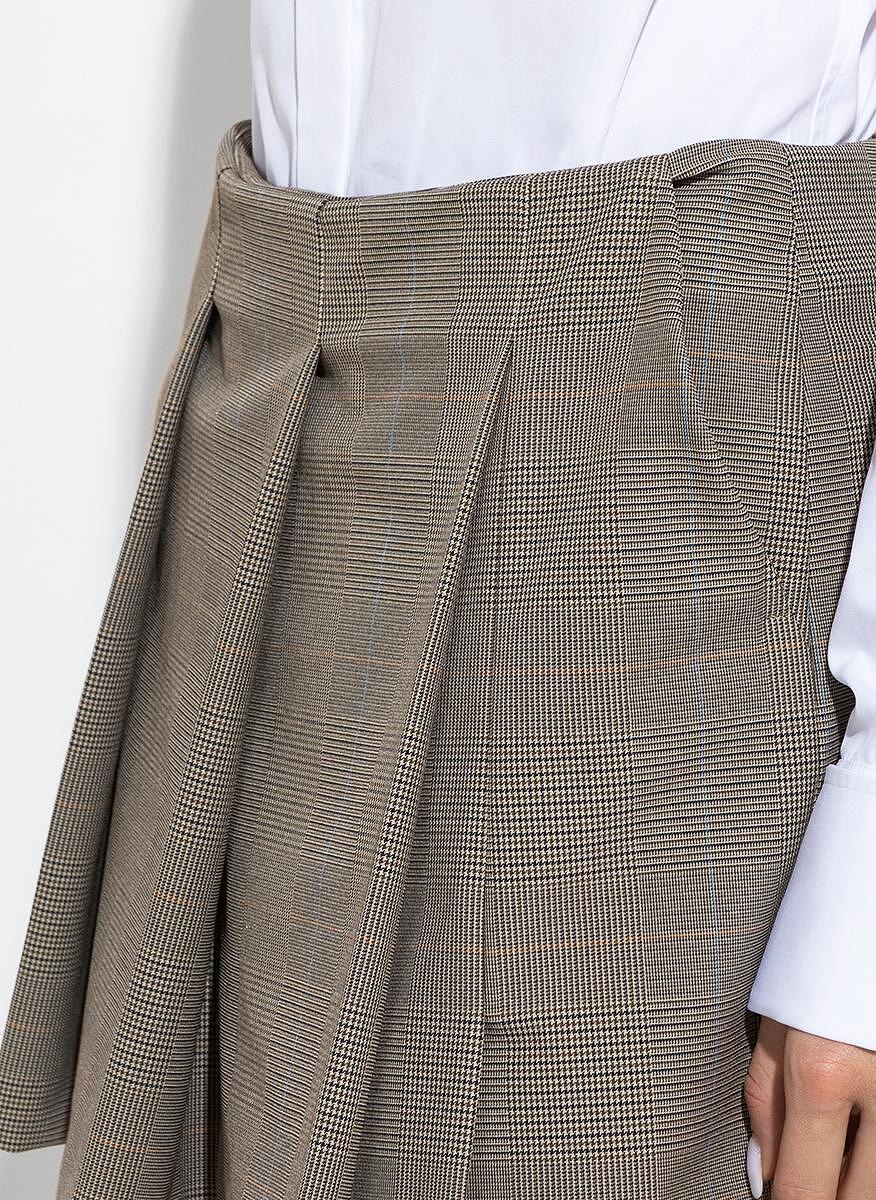 Карирана мини пола Sportmax Nigella