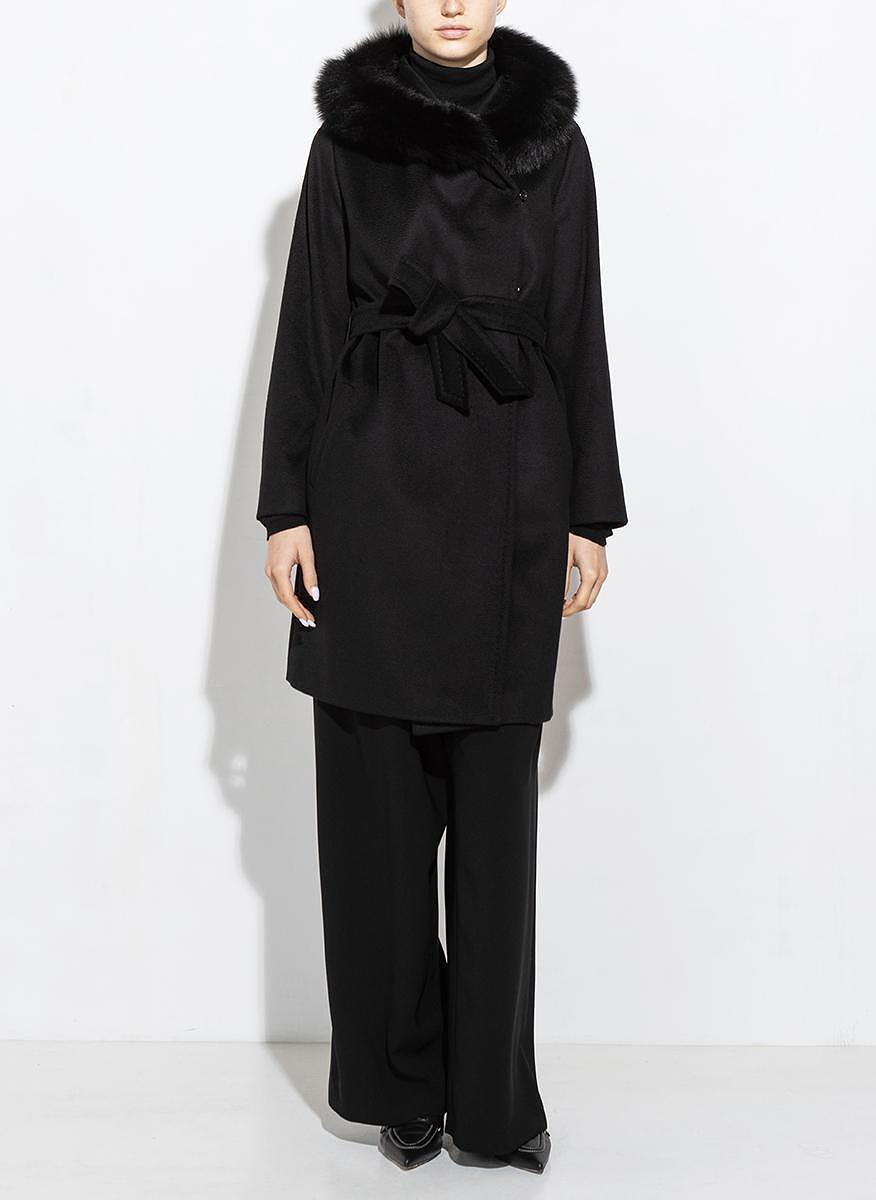 Палто от фина вълна Max Mara Studio Mango