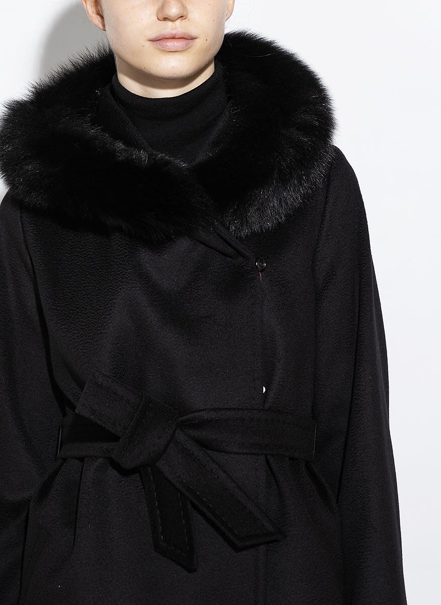 Палто от фина вълна Max Mara Studio Mango