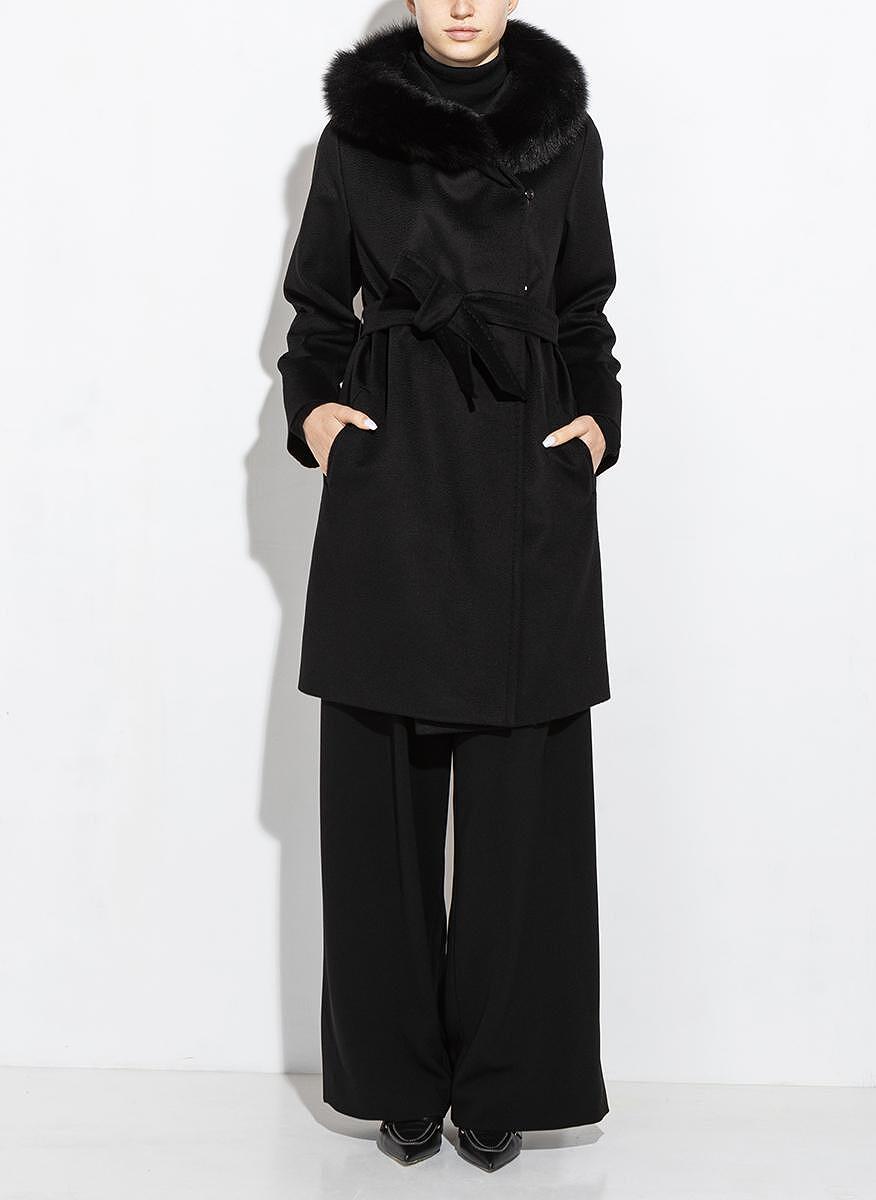 Палто от фина вълна Max Mara Studio Mango