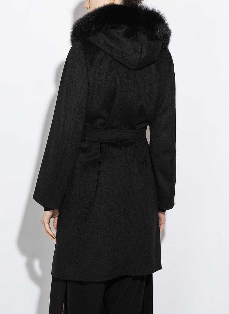Палто от фина вълна Max Mara Studio Mango
