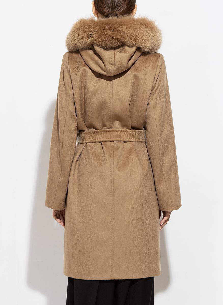 Палто от фина вълна Max Mara Studio Mango