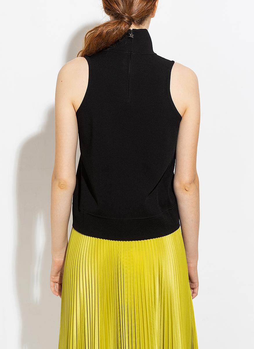 Топ с поло яка Max Mara Nero