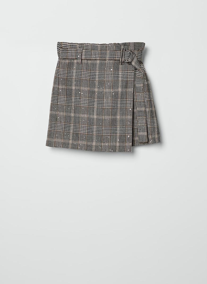 Пола-панталон 'Prince of Wales' Brunello Cucinelli Kids 12