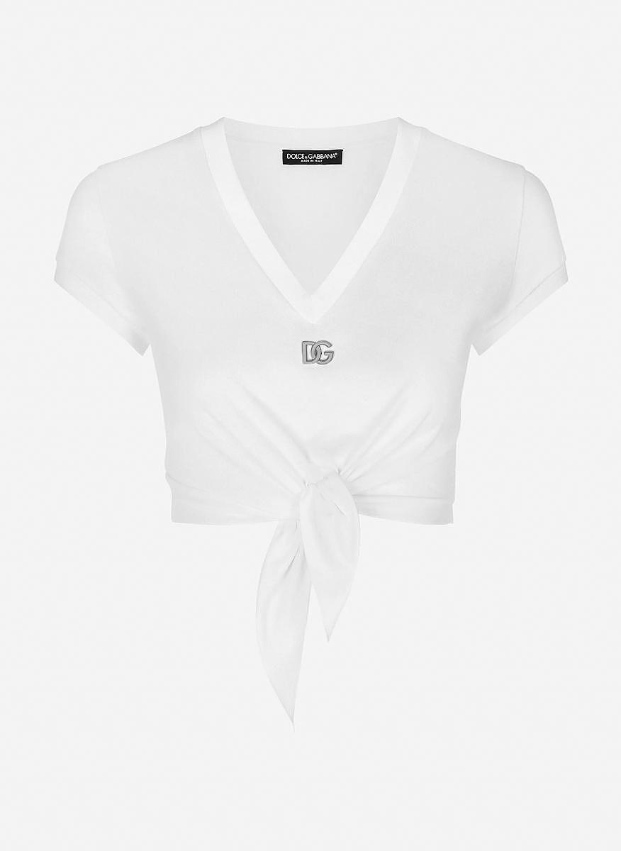 Топ 'Knot detail' Dolce & Gabbana