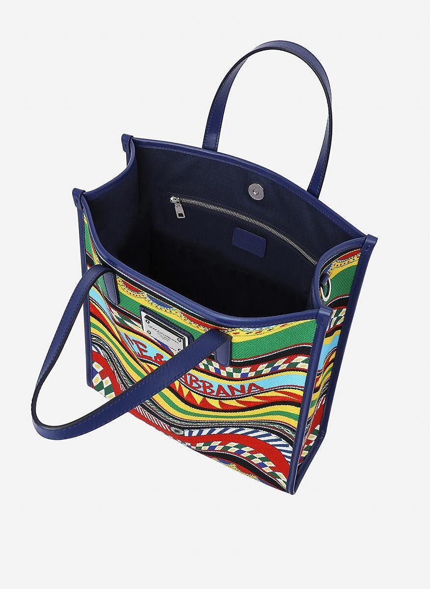 Чанта с принт 'Psychedelic Carretto' Dolce&Gabbana